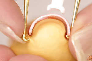 Hook the appliance to nail